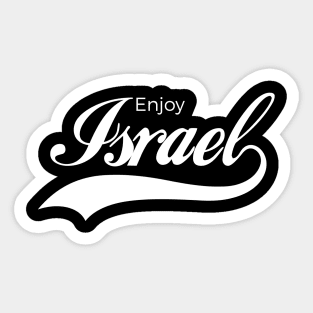 Enjoy Israel Sticker